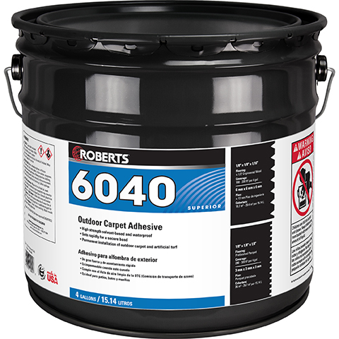 Roberts® R6040 Flammable Outdoor Adhesive